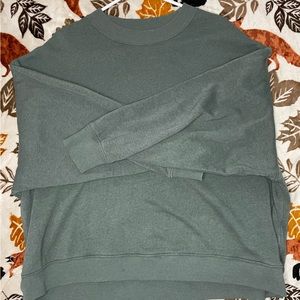 American Eagle Outfitters Green Oversized Sweatshirt {Size Small}
